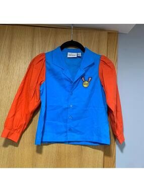 Mini Rodini Kids' Medal Embroidered Blouse - Size 5-7 years